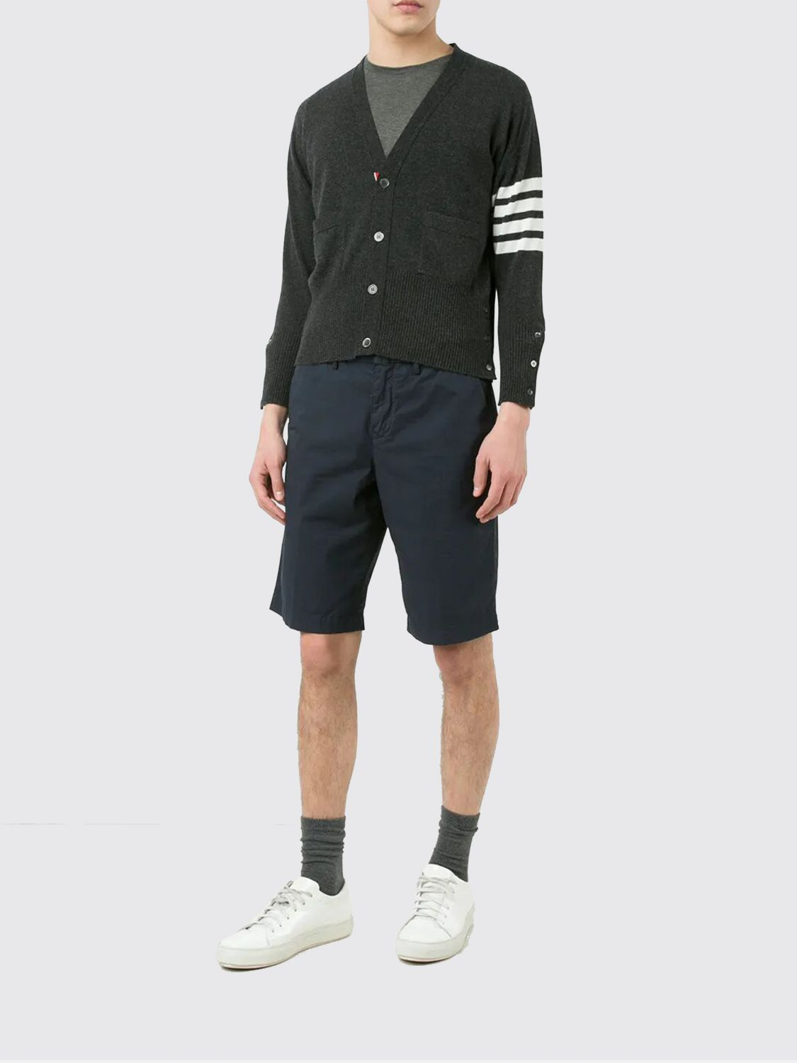 [Thom Browne] Cardigan FW25 MKCS01A00011 022