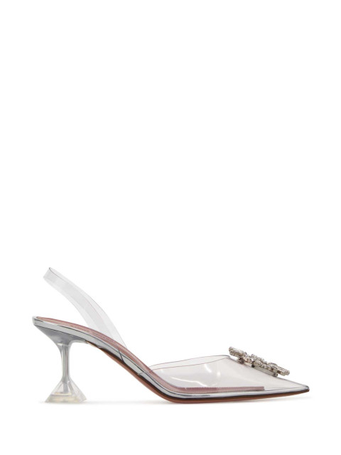 [Amina Muaddi] Pumps FW26 BEGUMGLASSSLING70 TRANSPAREN