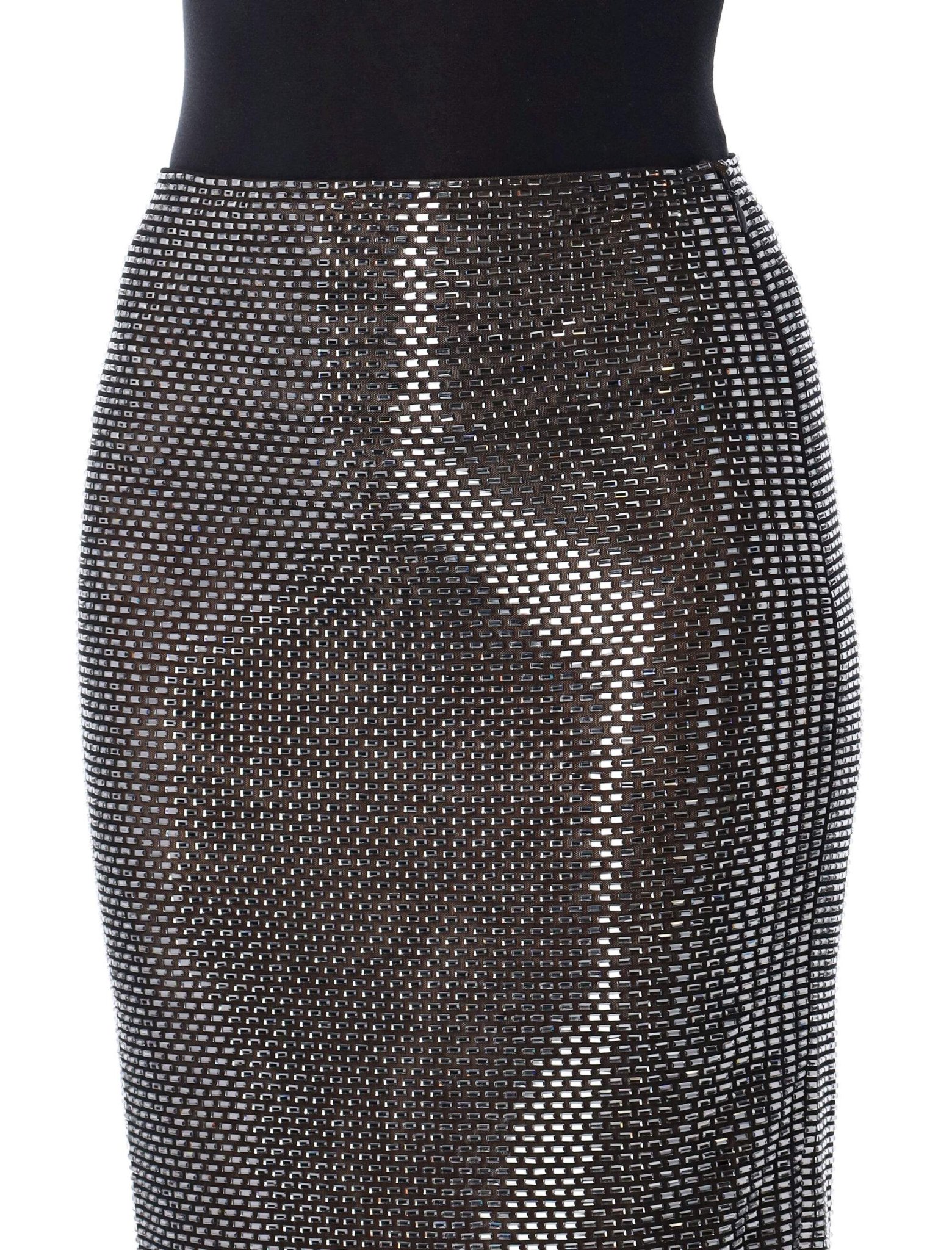 [SELF PORTRAIT] Midi skirt SS26 SS26169MSKBBLACK