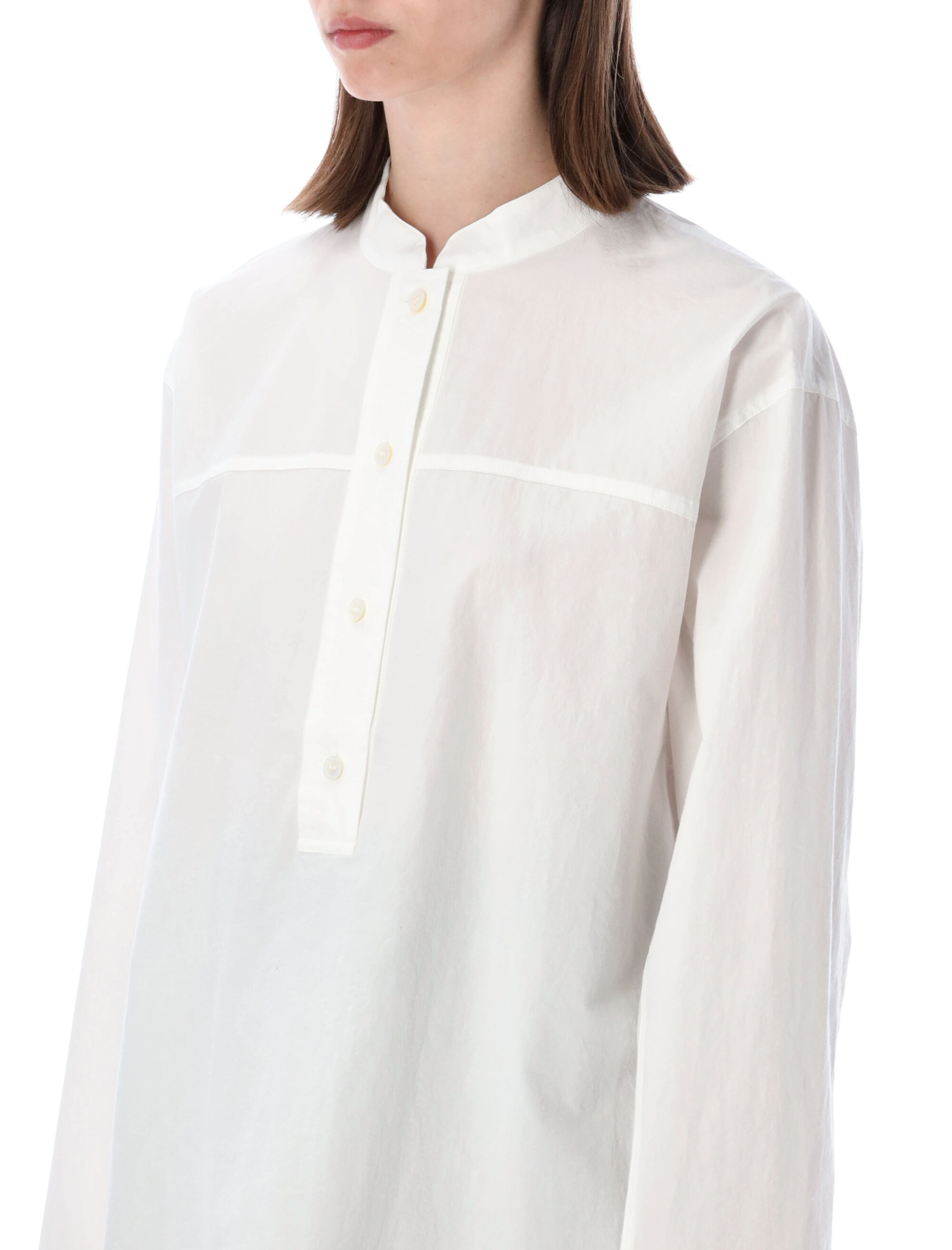 [Studio Nicholson] Shirts Long Sleeve SS26 VEGASNW1758OPTIC WHIT