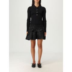 [GANNI] Long sleeve dress FW25 K2523 099