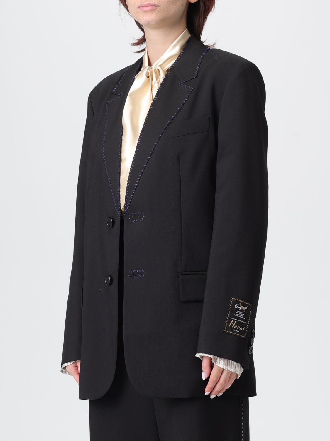 [Marni] Blazer FW25 GIMA0294SUTW839 00N99