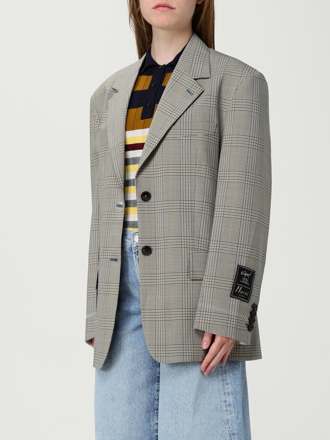 [Marni] Casual Jacket FW25 GIMA0298SUUTP794 CHW25