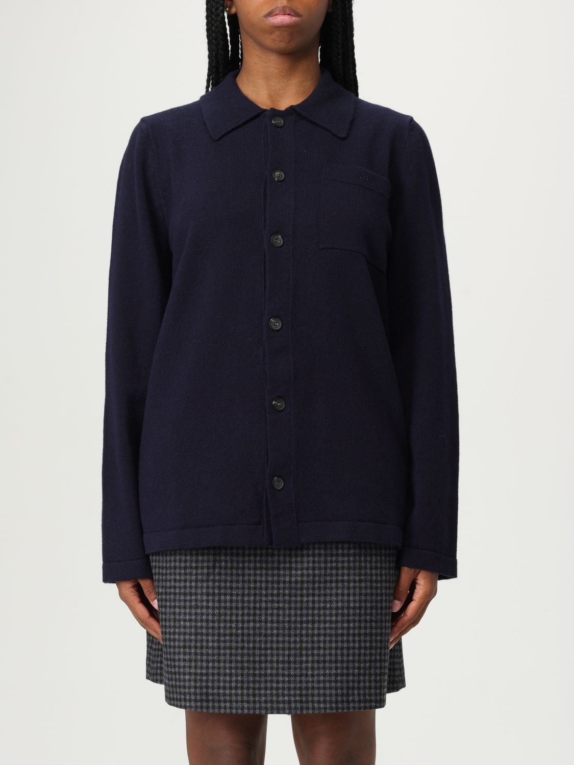 [A.P.C.] T-shirts Long Sleeve FW25 WOASBM03237 IAK
