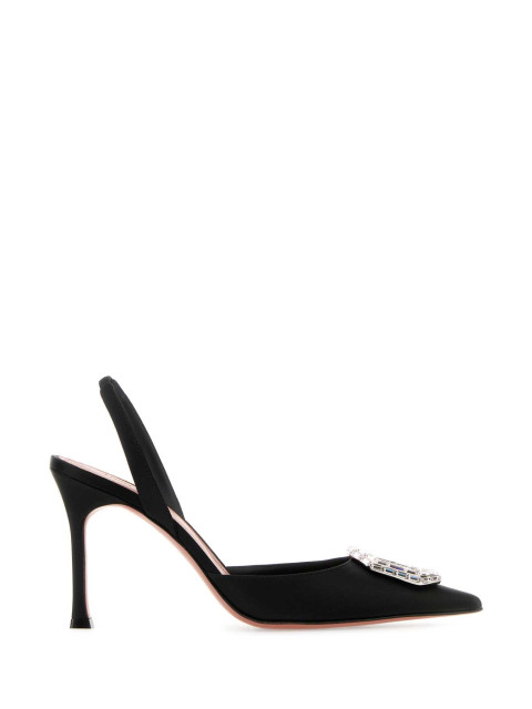 [Amina Muaddi] Pumps FW26 CAMELIASLING90 BLACK