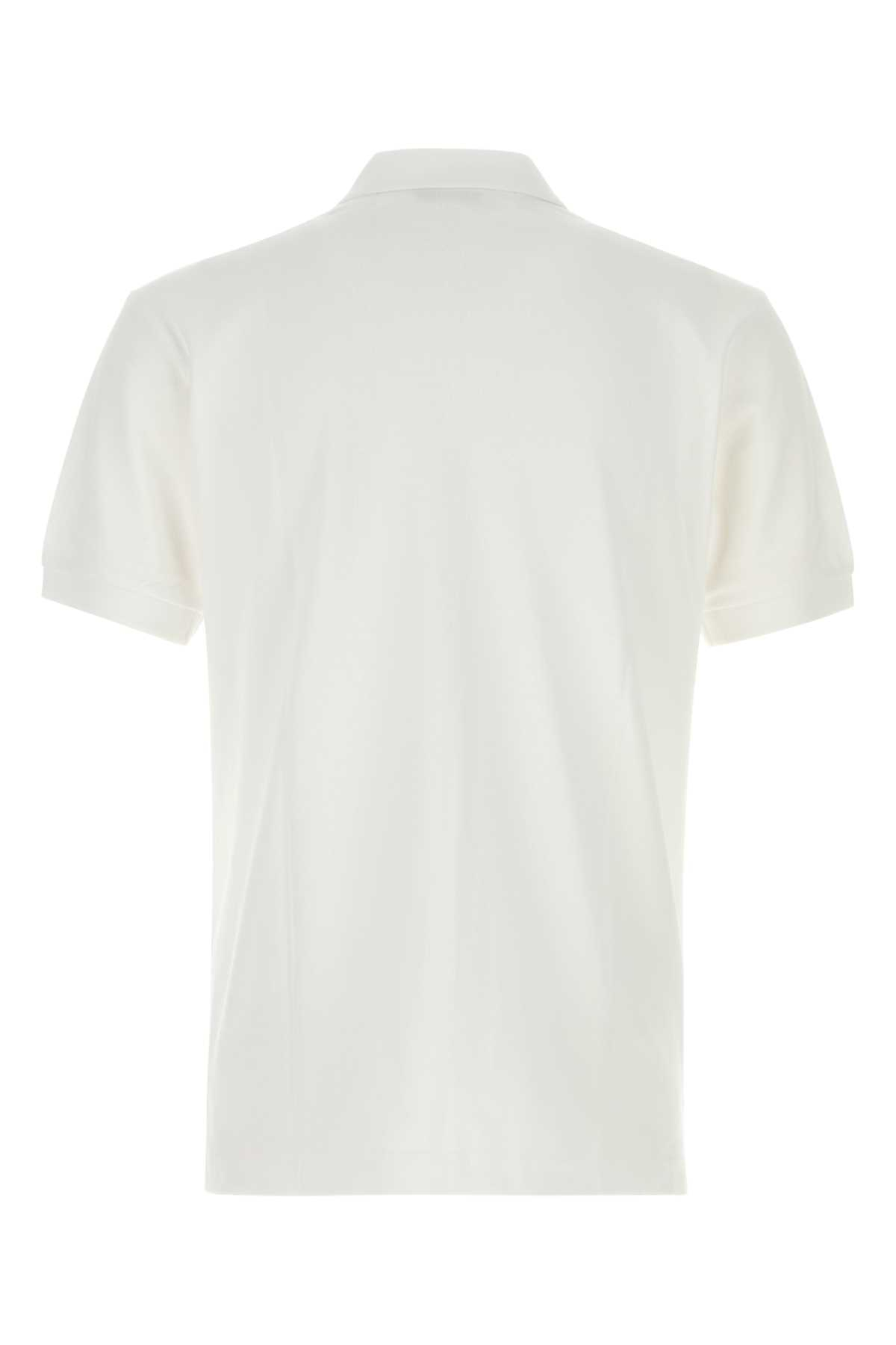 [COMME DES GARCONS PLAY] Shirts Short Sleeve FW26 AXT006051 WHITE
