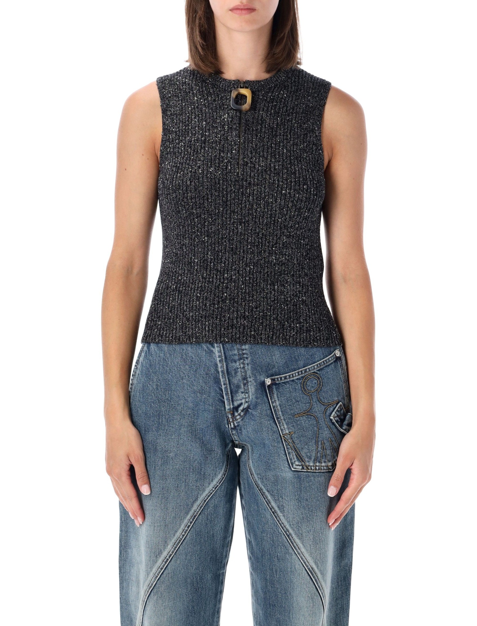 [JW ANDERSON] Tank top FW26 KW1547YN0511999