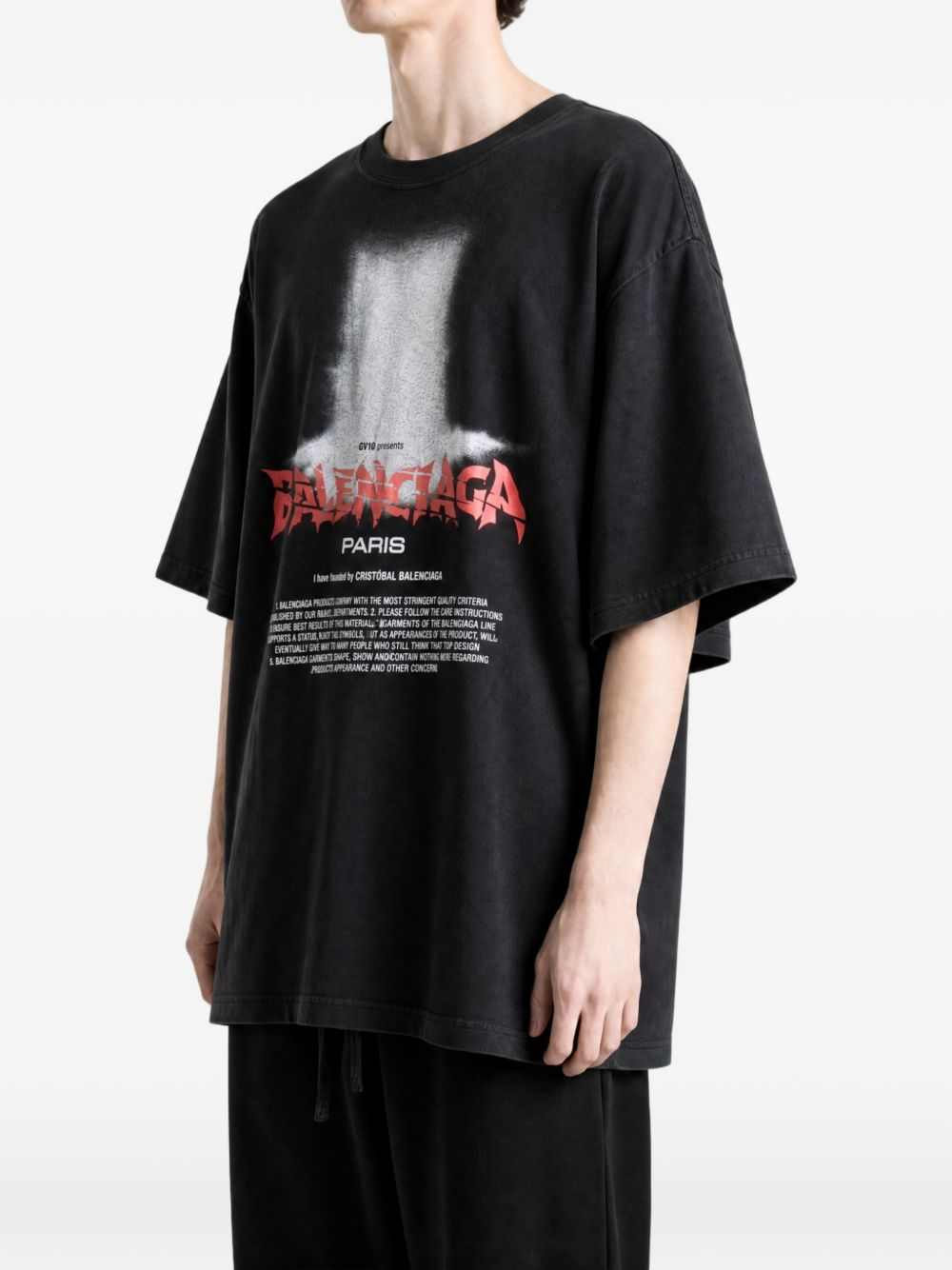 [Balenciaga] T-shirts Short Sleeve FW26 850345TUVO41000