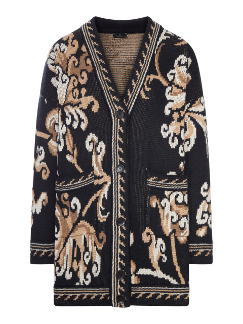 [Etro] Cardigan FW26 WRKE0159AQ12UN0000 BLACK