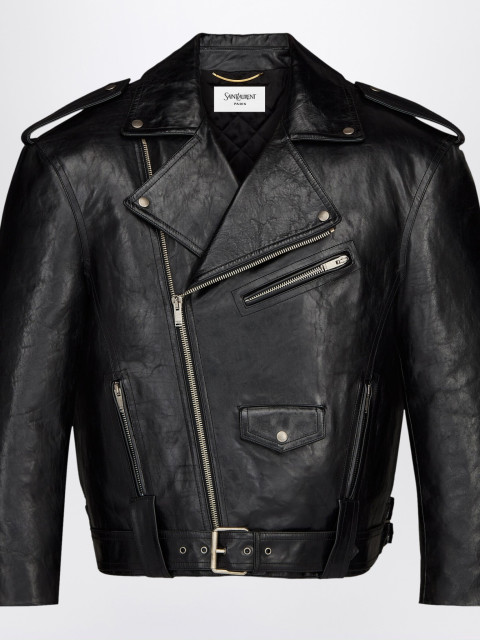 [Saint Laurent] Leather Jacket SS26 866816YCUX2