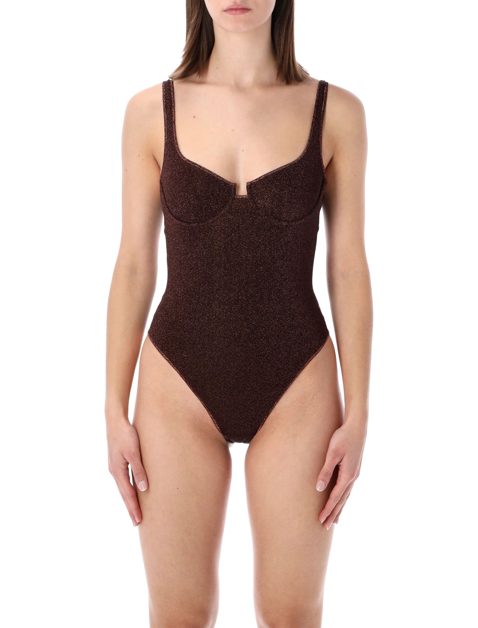 [OSEREE] Monokini SS26 LAMF257CHOCOLATE
