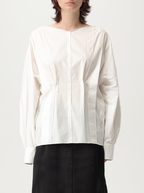 [KHAITE] T-shirts Long Sleeve FW25 2373148 100
