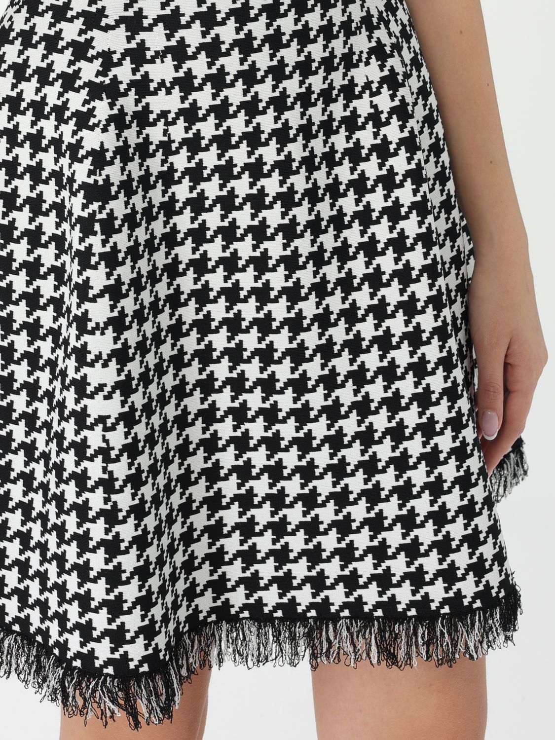 [McQueen] Short sleeve dress FW25 829320Q1BDB 1080