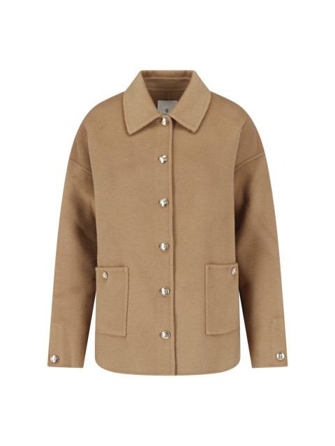 [Anine Bing] Casual Jacket FW26 A 01 10120 BWN17CAMEL CASHMERE BLEND