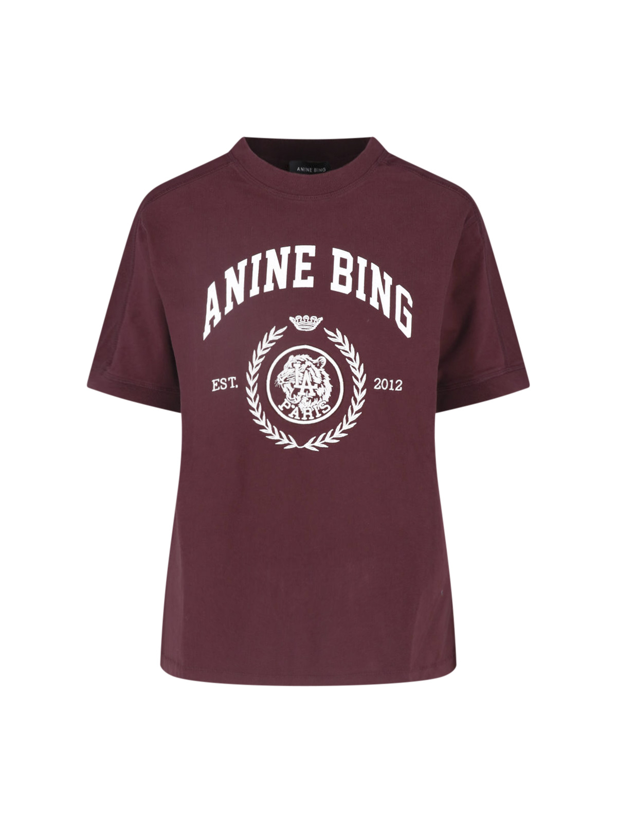 [Anine Bing] T-shirts Short Sleeve FW26 A 08 12695 BGN28FIG