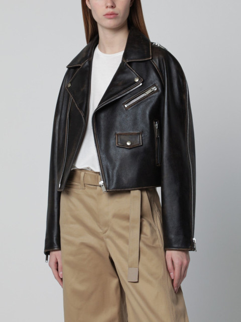 [HALFBOY] Leather Jacket SS26 HS261WL003LT042