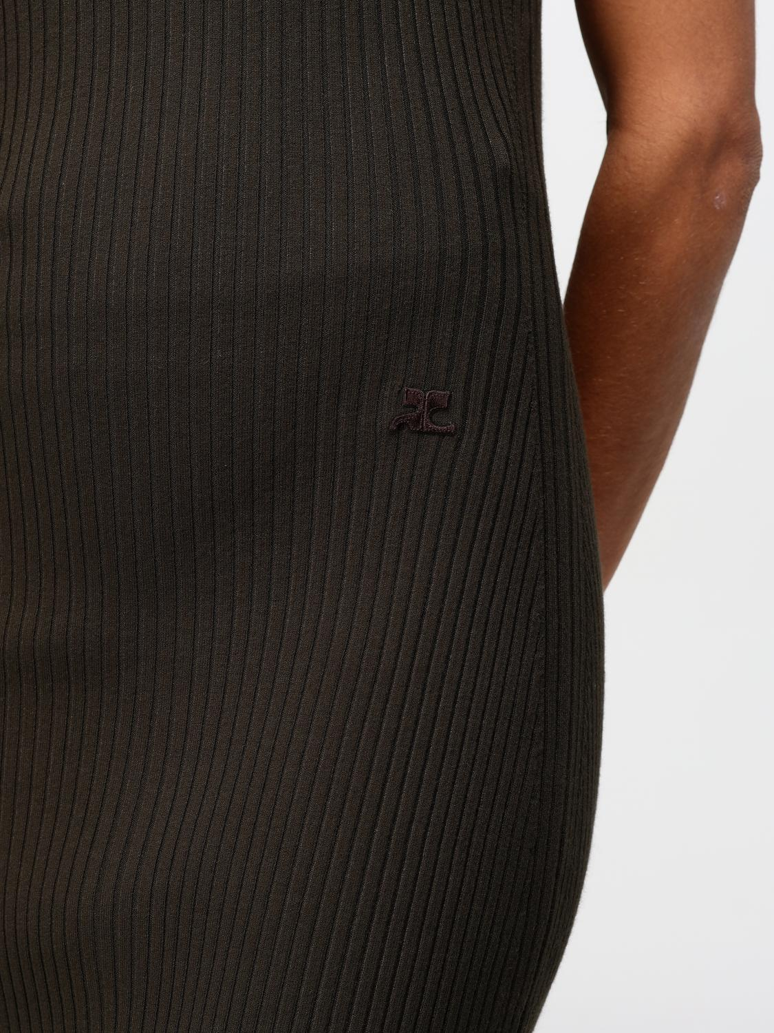 [Courreges] Short sleeve dress FW25 324MRO469FI0001 1093