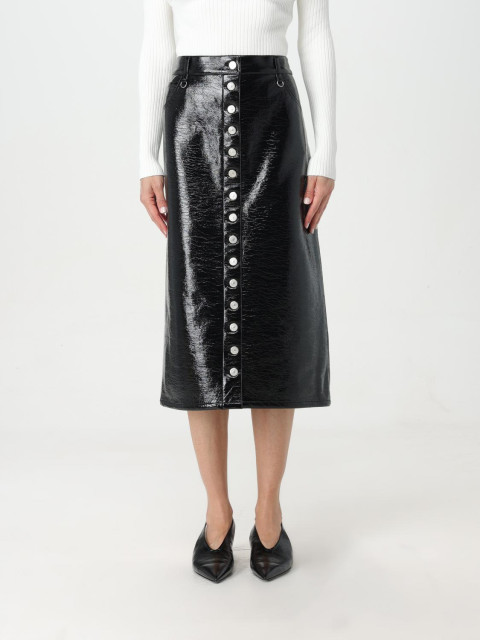 [Courreges] Midi skirt FW25 124CJU155VY0014 9999