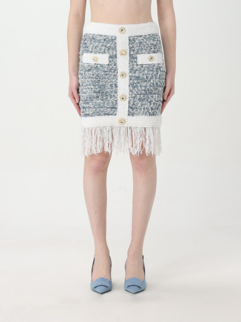 [Balmain] Mini skirt FW25 CF1LB293KF88 SLJ