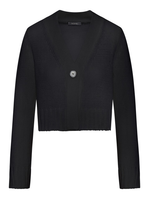[NOME G] Cardigan SS26 1020318203099 BLACK
