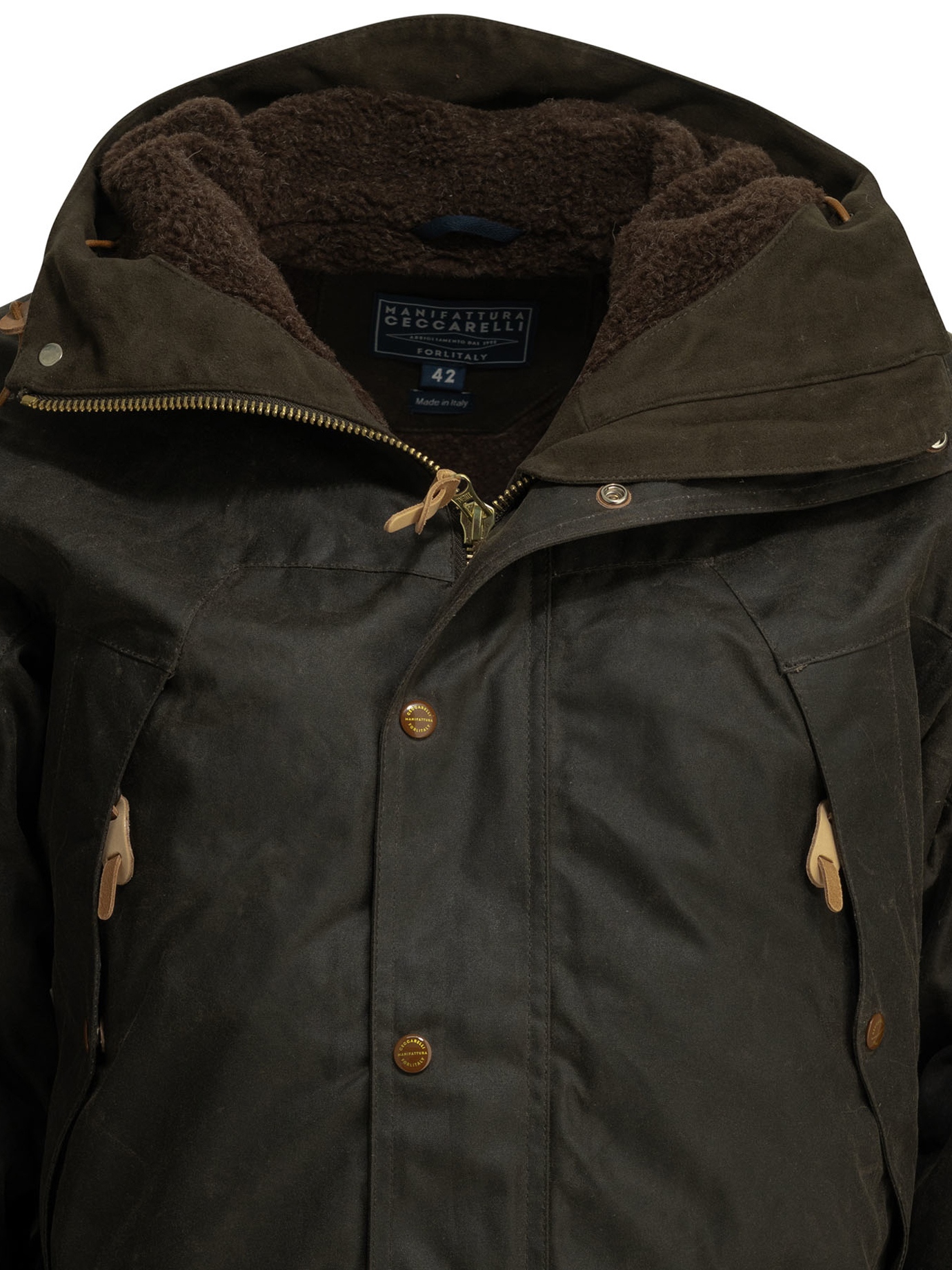 [Manifattura Ceccarelli] Casual Jacket FW26 7003-WXCHOCOLATE