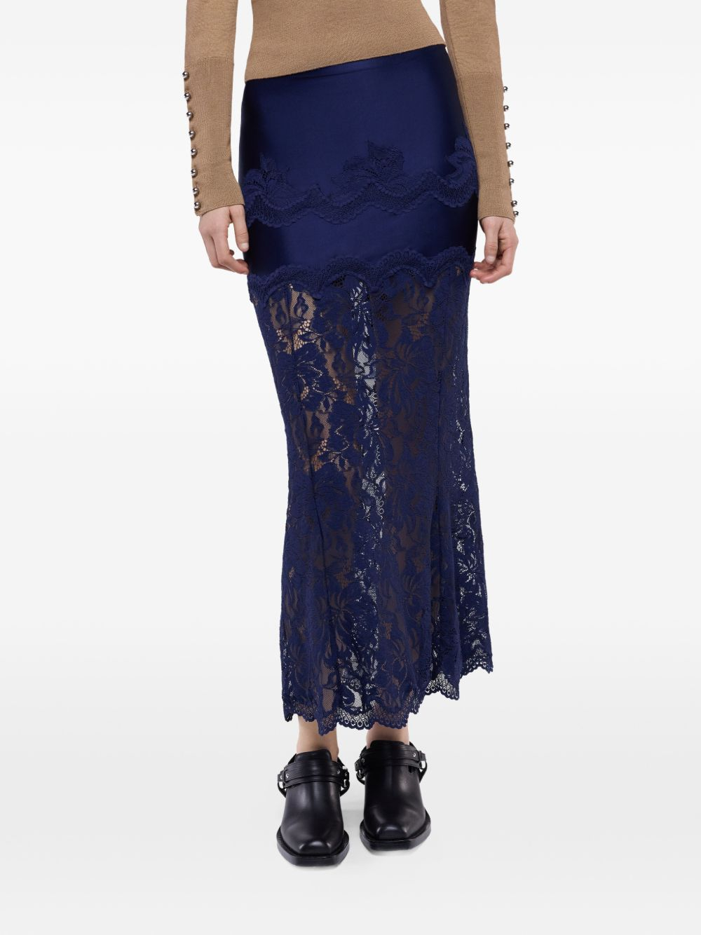 [RABANNE] Long skirt FW26 26AJJU021PA0170 P481