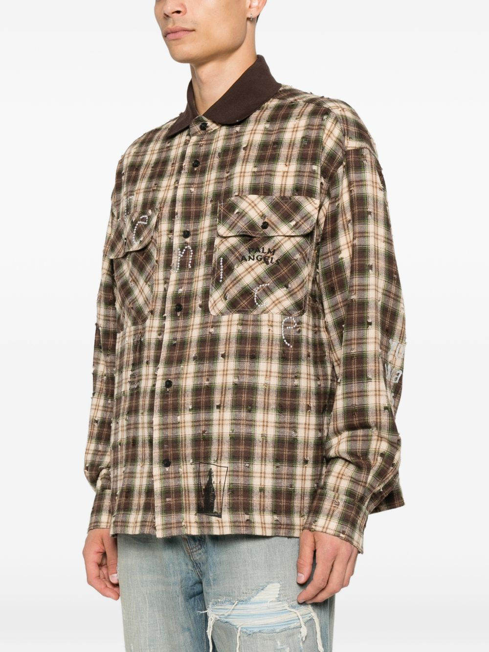[Palm Angels] Shirts Long Sleeve FW26 PAMGE005FB002 8410