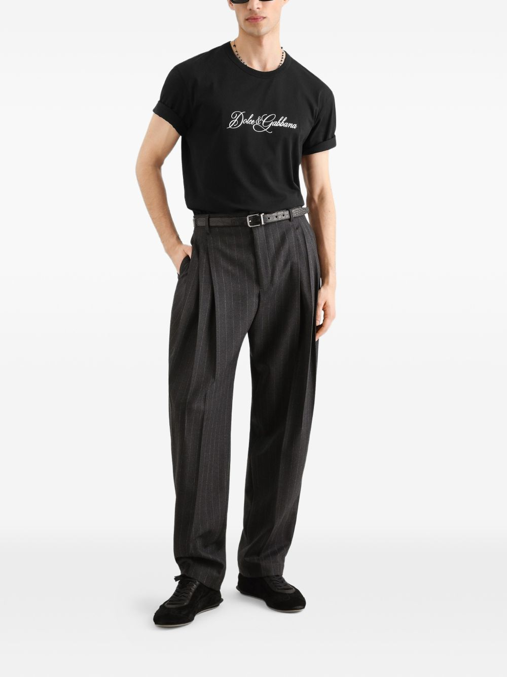 [Dolce & Gabbana] T-shirts Short Sleeve FW26 G8PT1Z G7P9K N0000