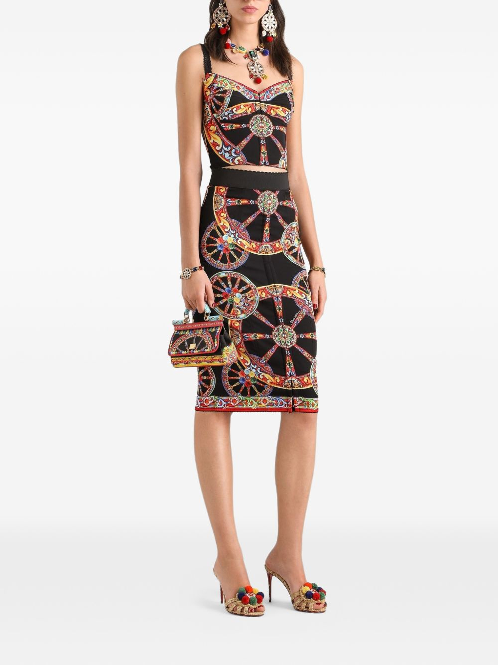 [Dolce & Gabbana] Long skirt FW26 F4K33T GDDTA HH6CL