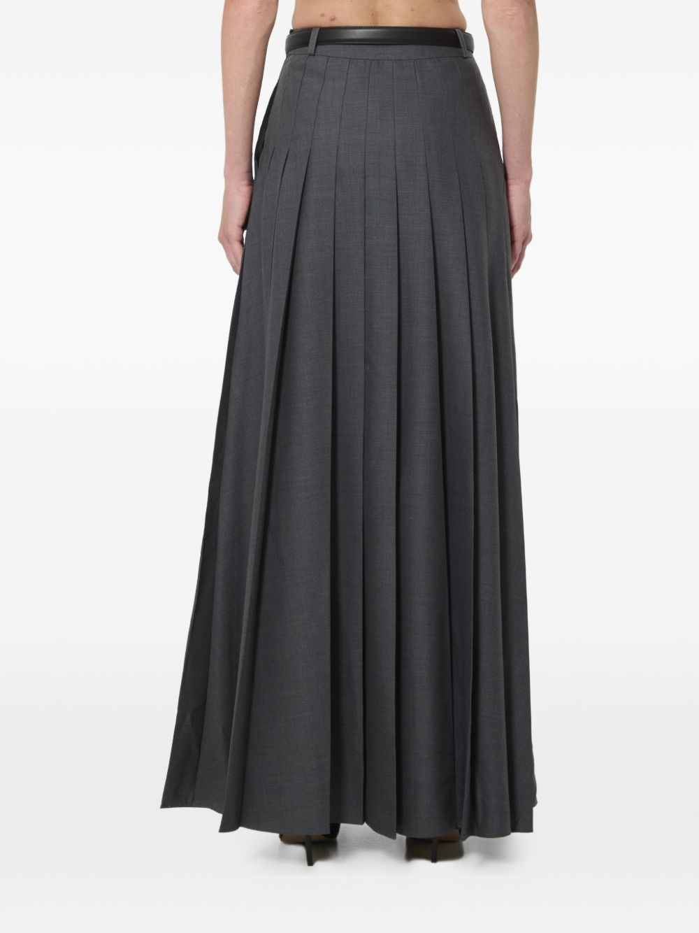[SELF PORTRAIT] Long skirt FW26 PF26 137XSK GRY