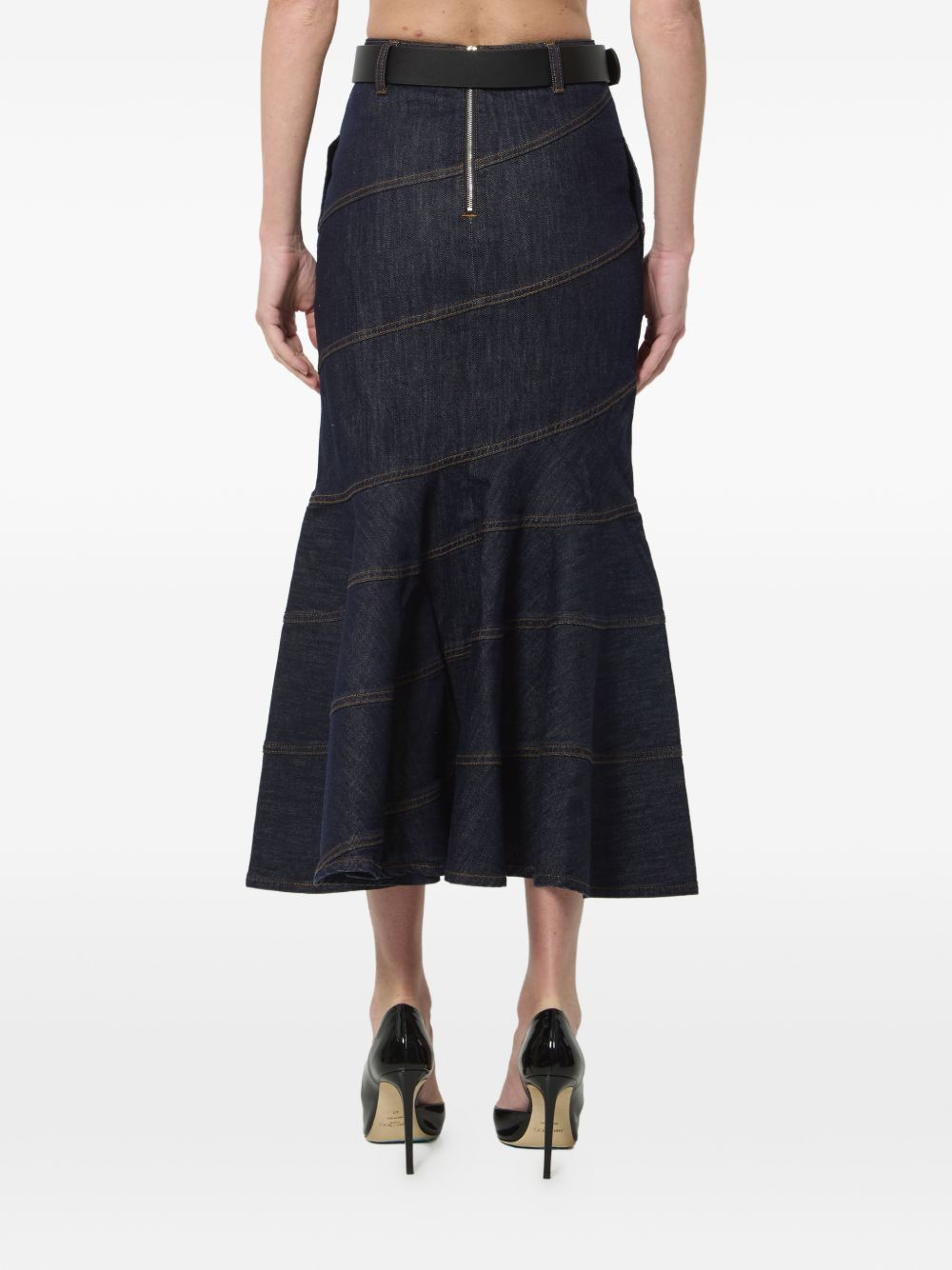 [SELF PORTRAIT] Long skirt FW26 PF26 810MSK BLU