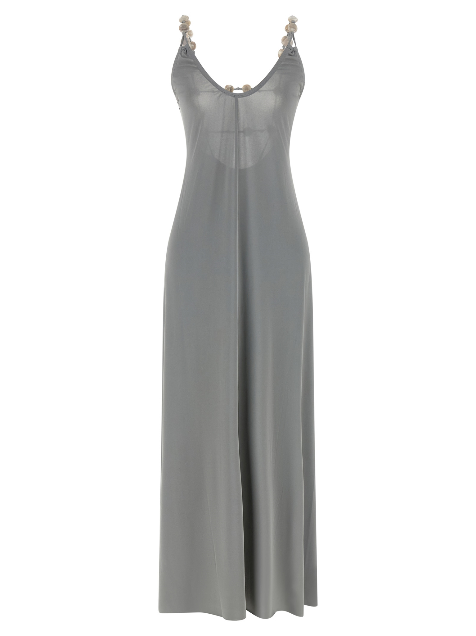 [ERES] Sleeveless dress SS26 202616ARGENT26A