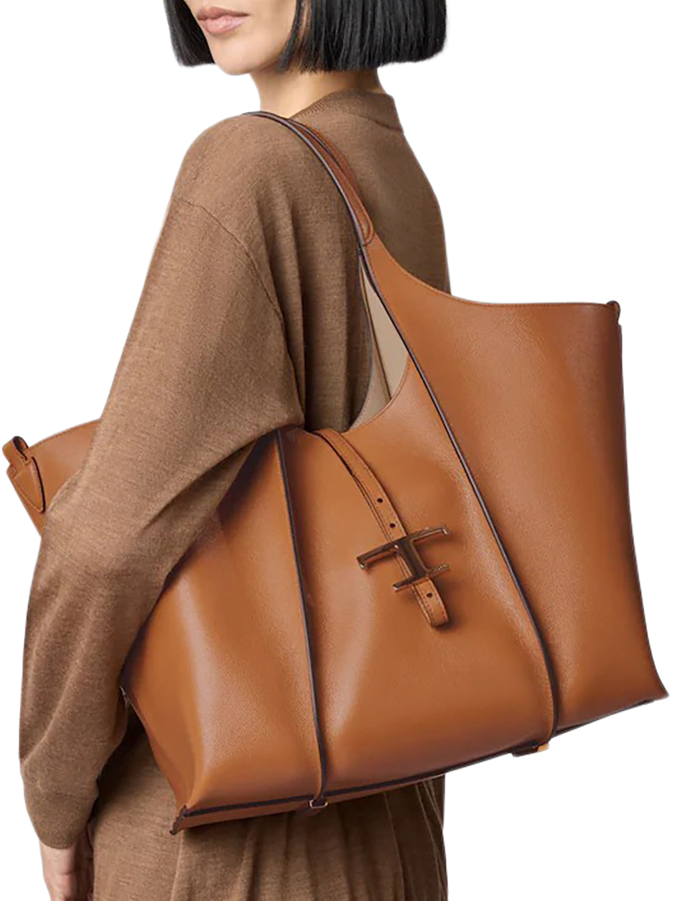[TOD`S] Tote bag FW26 XBWTSBA0300Q8ES410S410 DARK KENIA