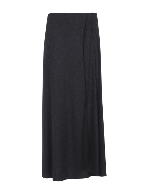 [Giorgio Armani] Midi skirt FW26 GW003451.TE10537