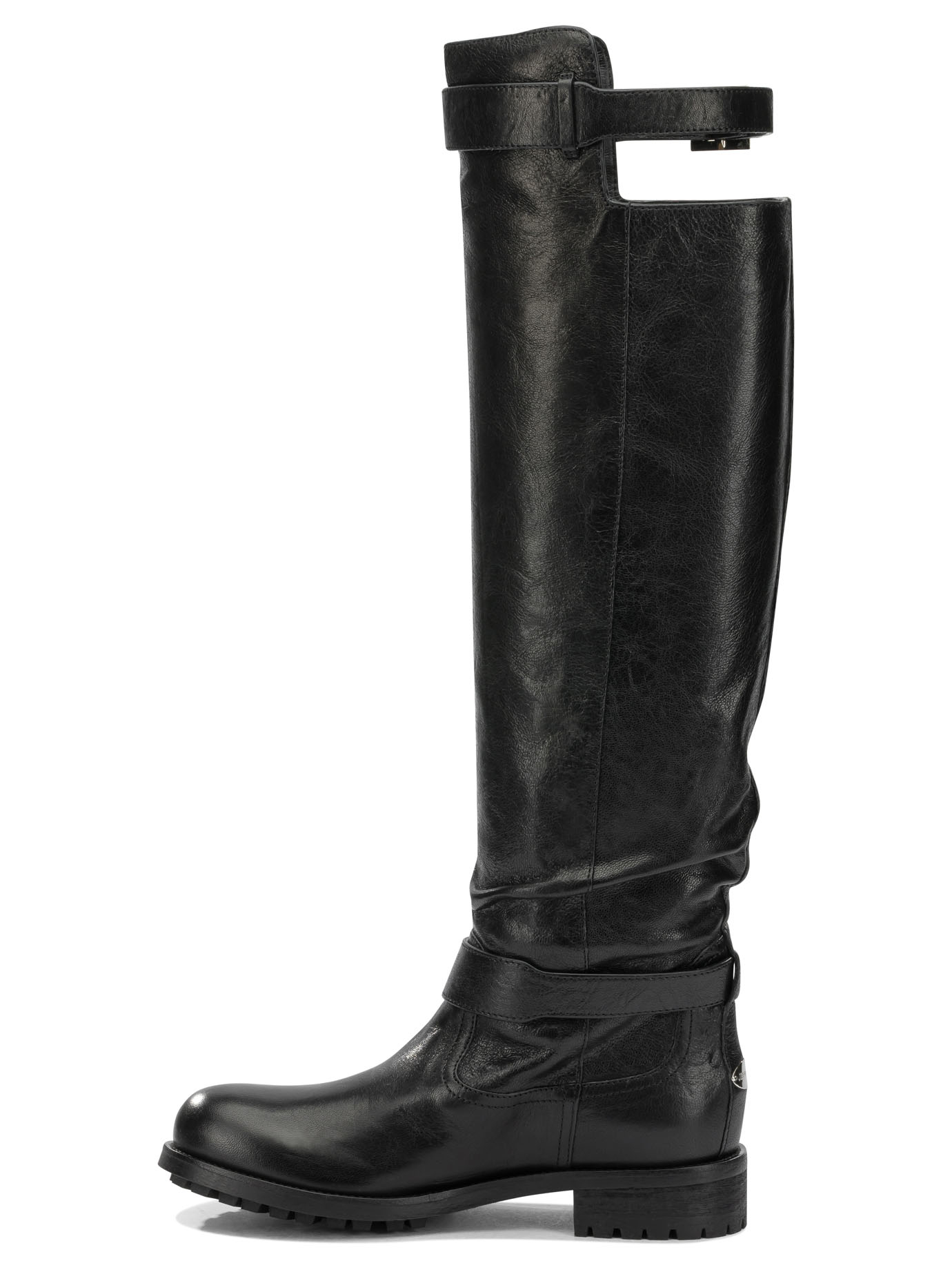 [Jimmy Choo] Long Boots FW26 BIKER KBERZBLACK