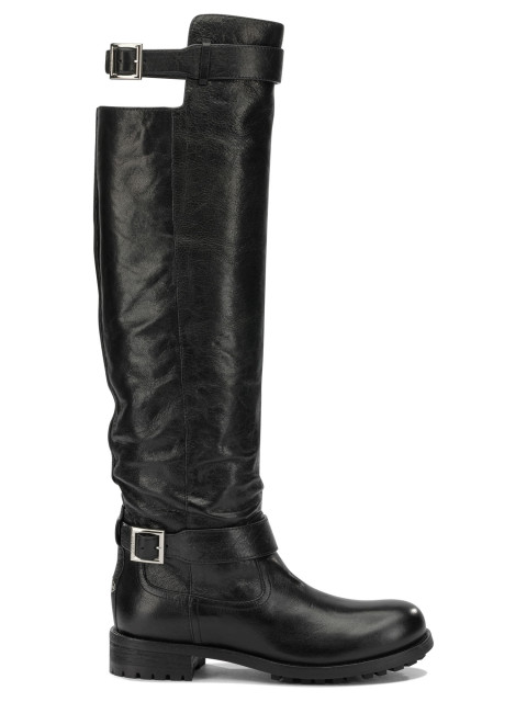 [Jimmy Choo] Long Boots FW26 BIKER KBERZBLACK