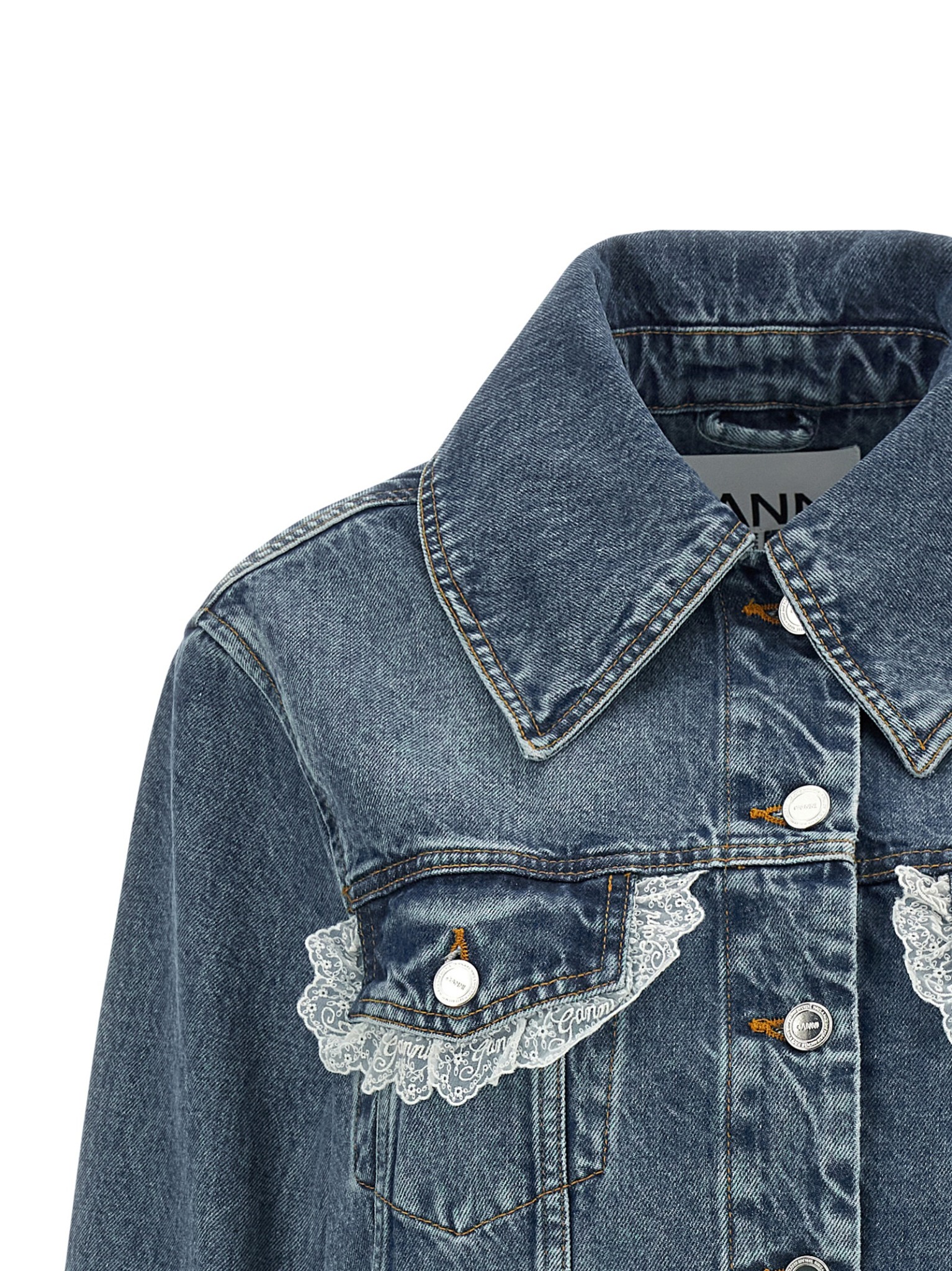 [GANNI] Denim Jacket FW26 A1010200569