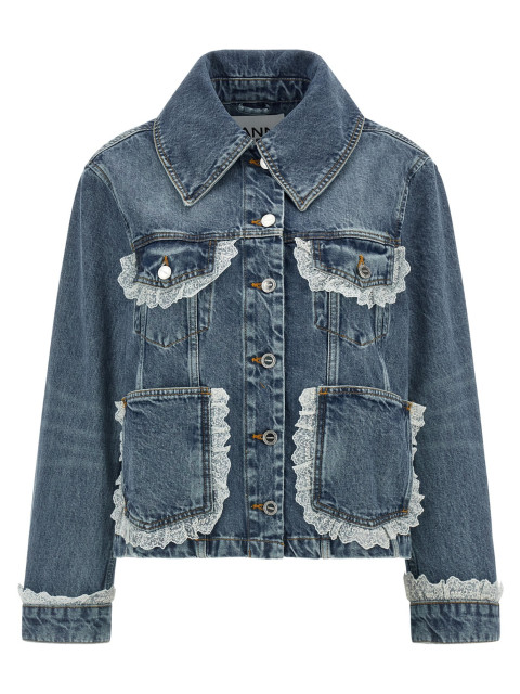 [GANNI] Denim Jacket FW26 A1010200569