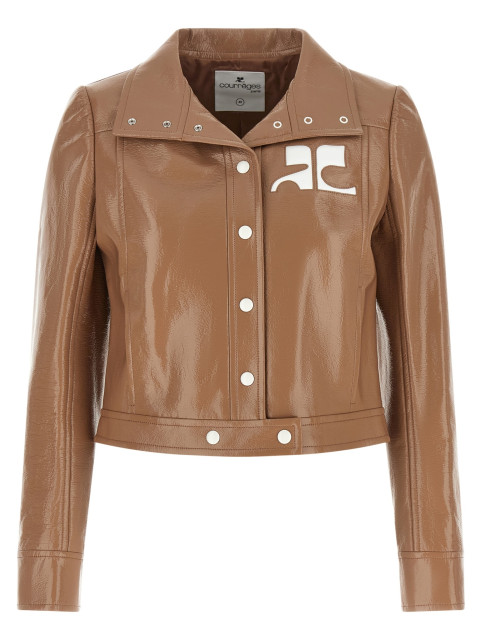 [Courreges] Leather Jacket FW26 223CBL005VY00141091