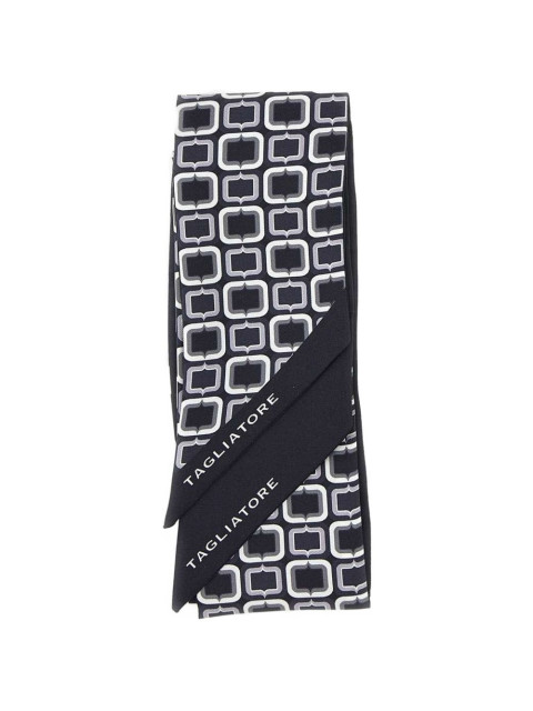 [TAGLIATORE] Scarf SS26 FOULARD8 NTE26 01 26E343 BLACK