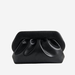 [Themoire'] Clutch bag SS26 NS1WTMB00OOVF0303AJETBLACK