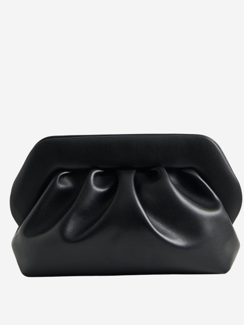 [Themoire'] Clutch bag SS26 NS1WTMB00OOVF0303AJETBLACK