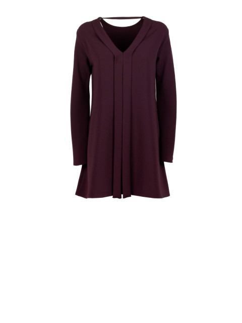 [Marella] Long sleeve dress SS26 2613221021200AVOCADO002