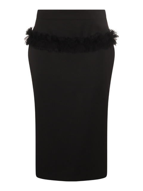 [Alexander McQueen] Midi skirt FW25 839515QJAAC1000
