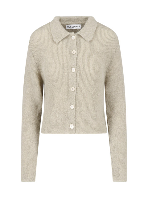 [Our Legacy] Knitwear FW26 W4263MSSOFT SAGE FUZZY ALPACA