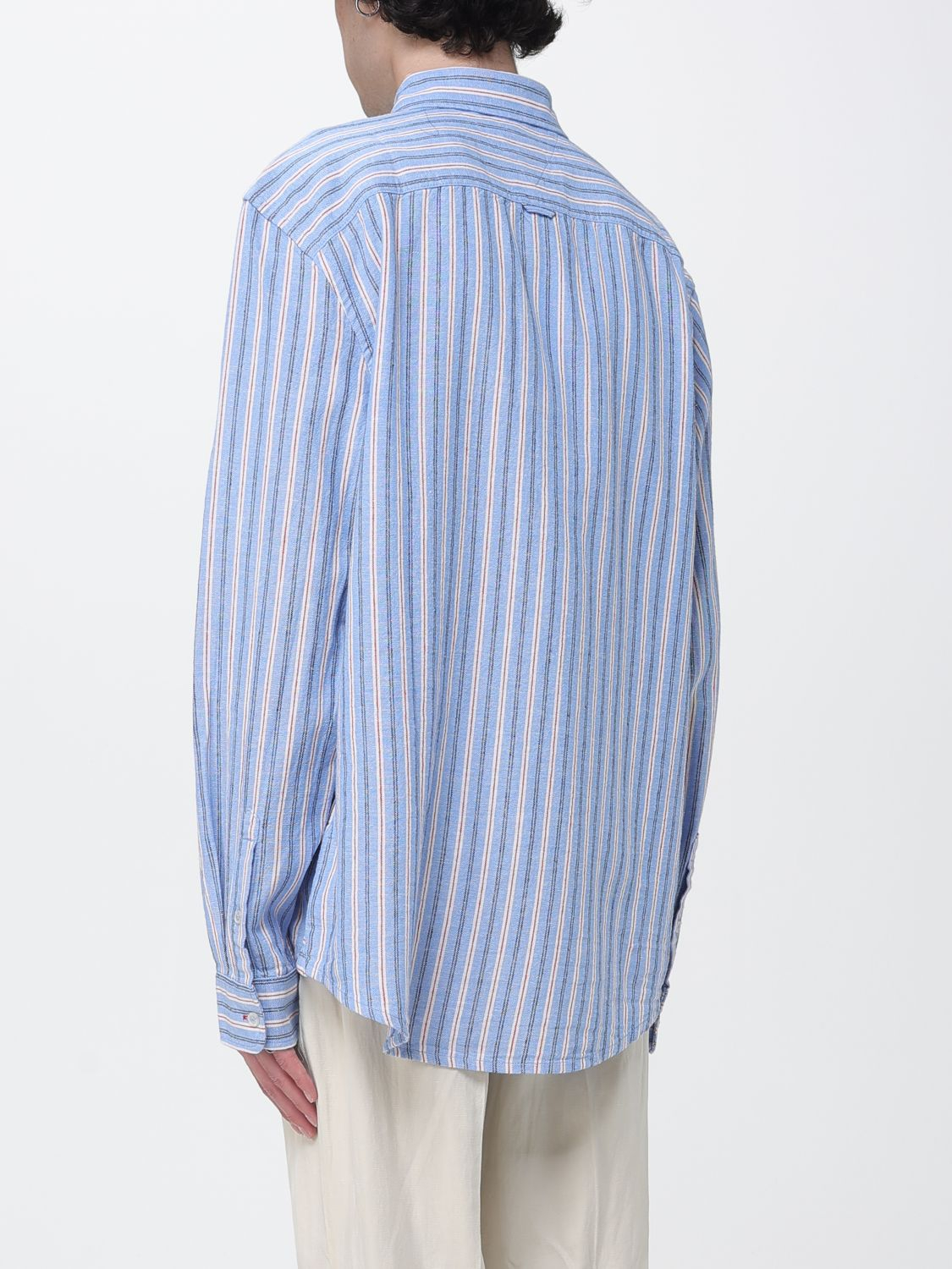 [TOMMY JEANS] Shirts Long Sleeve SS26 DM0DM22755 C38