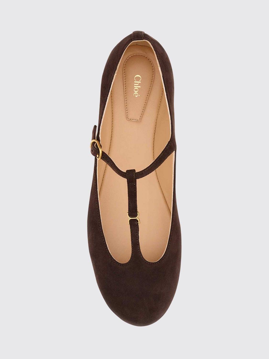 [Chloe] Flat shoes SS26 CHC25W02NRA 25B