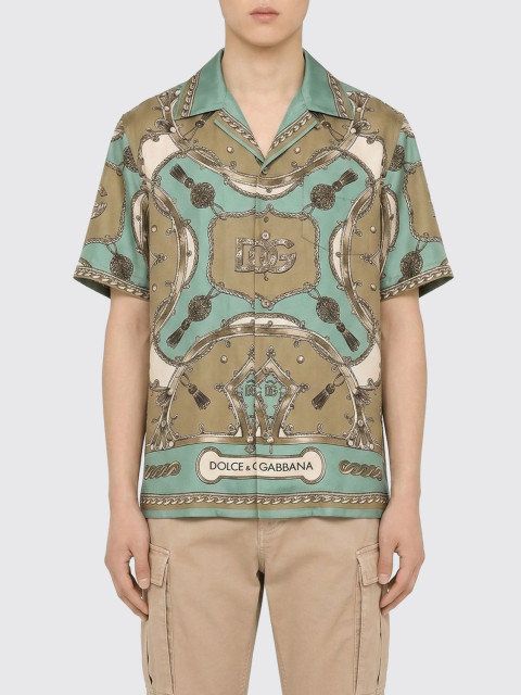 [Dolce & Gabbana] Shirts Short Sleeve SS26 G5JH9THI12C HV5XH