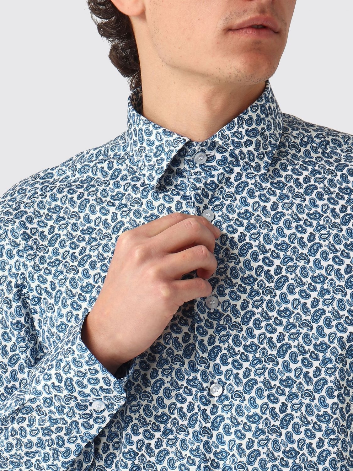 [Etro] Shirts Long Sleeve SS26 MRIB000199SAEG3 X0800