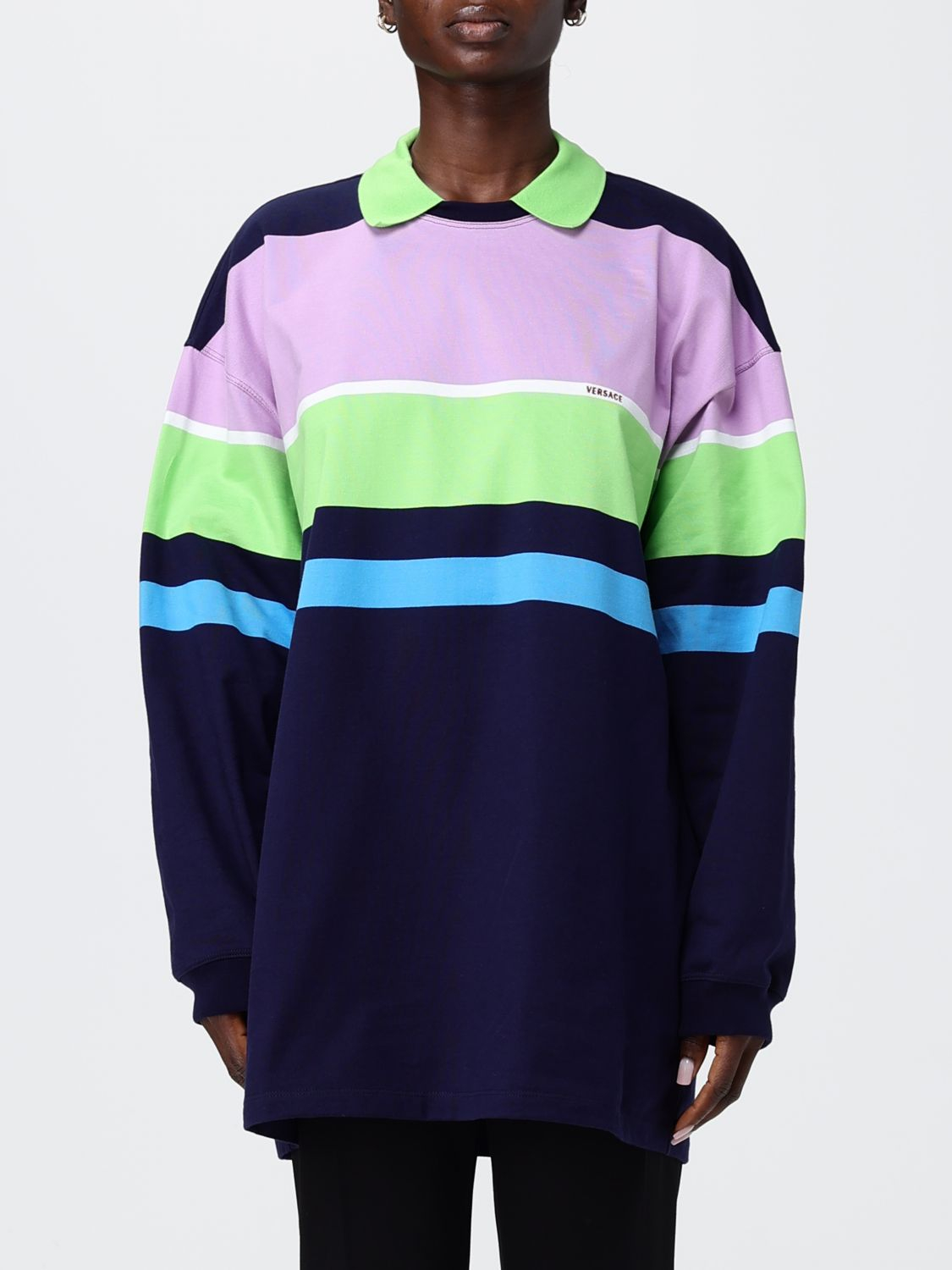 [Versace] T-shirts Long Sleeve SS26 10250881A17890 6PD40